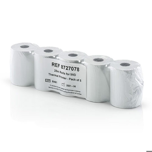 Printer rolls for Martel Thermal Printer (x5)