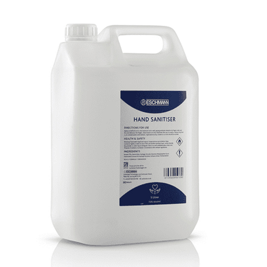 Eschmann Hand Sanitiser 5 Litres (single unit)