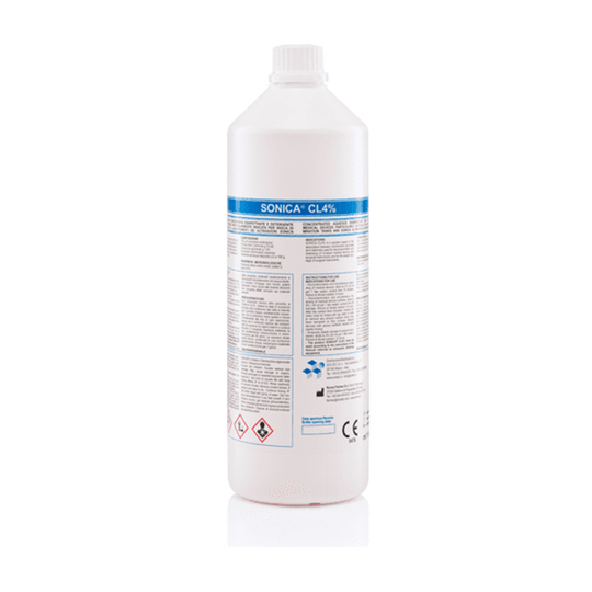 Sonica CL4% Ultrasonic Cleaning & Disinfection Solution 1L